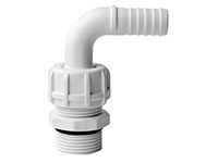Balcrank Adapter Poly Hose Elbow 1" BSPP(M) to 3/4" Barb 3270-162