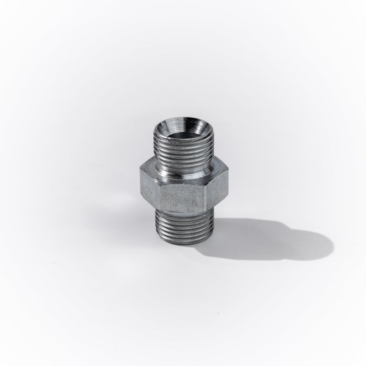 Tompkins Industries Nipple with Hex Male to Male BSPP Union 1" x 1" Steel 3420-16-16