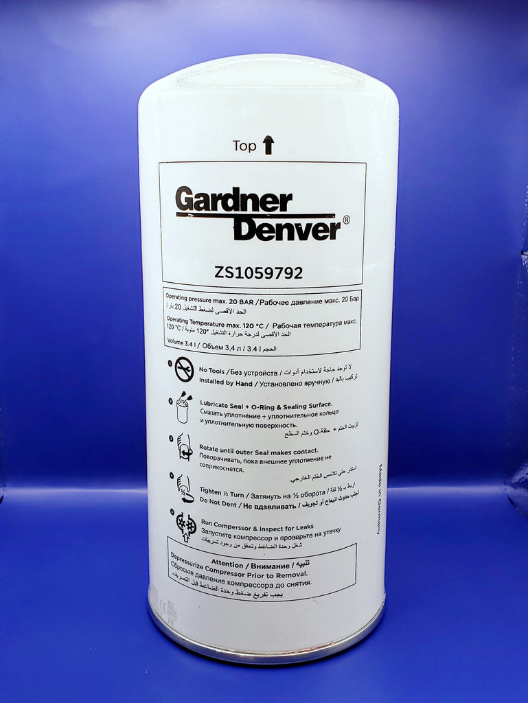 Gardner Denver Air/Oil Separator ZS1059792