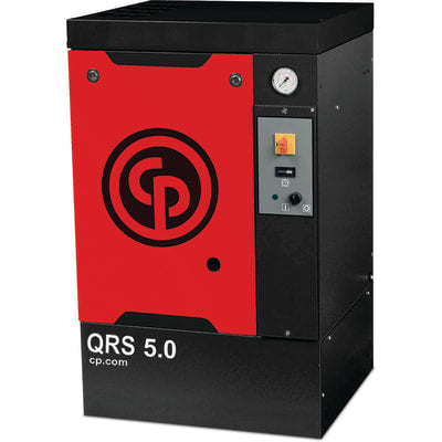 Chicago Pneumatic 5.5HP QRS Rotary Screw Air Compressor 145 PSI Base QRS 5.5 BM