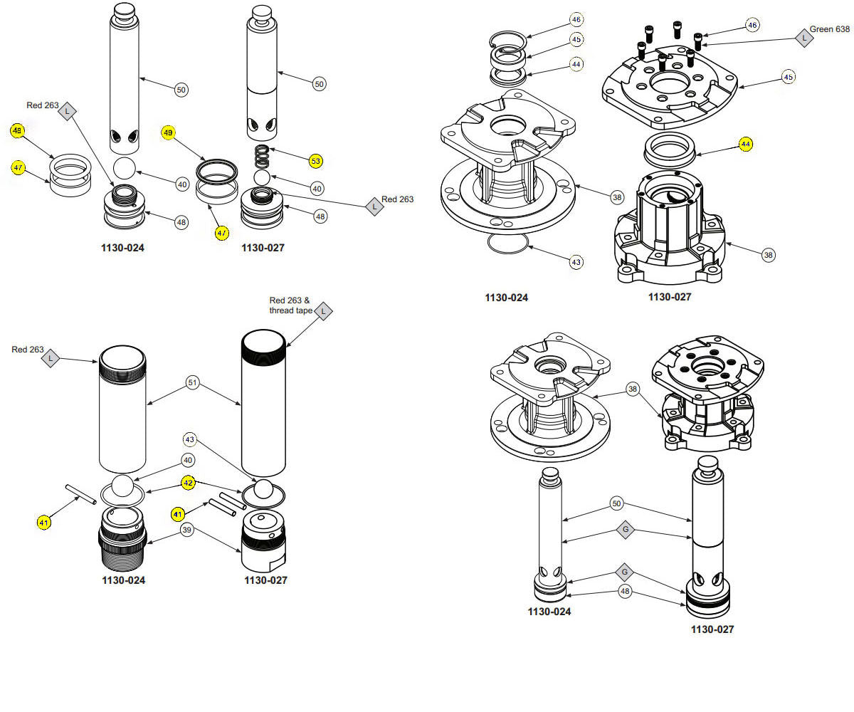 Balcrank Fluid Seal Kit for Lion 5:1 900030