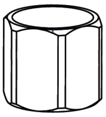 Balcrank Hex Coupler for Panther Pump Gen III 830723