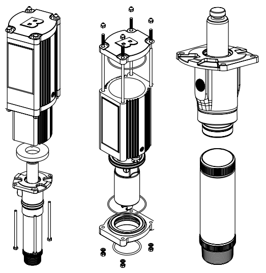 Balcrank Head Assembly for Tiger 6:1 High Pressure Pump Series 831671