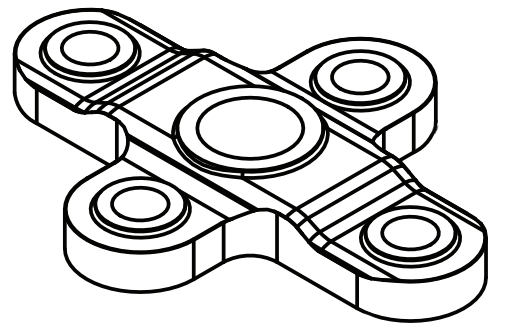 Balcrank Valve Bar Finished for Tiger HP Oil Pump Series 831759