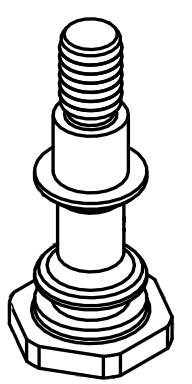 Balcrank Intake Valve Stem for Tiger HP Oil Pump Series 831761