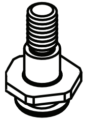 Balcrank Exhaust Valve Stem for Tiger HP Oil Pump Series 831762