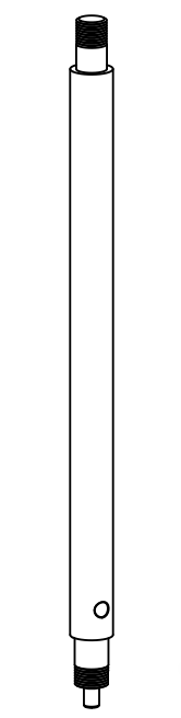 Balcrank Lower Rod Stub Pump for Lion HP 50:1 Grease Pump Series 832255