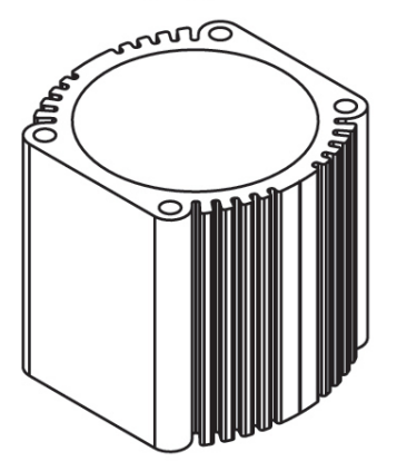 Balcrank Air Motor Lower Body for Panther HP Series Grease Pumps 832304