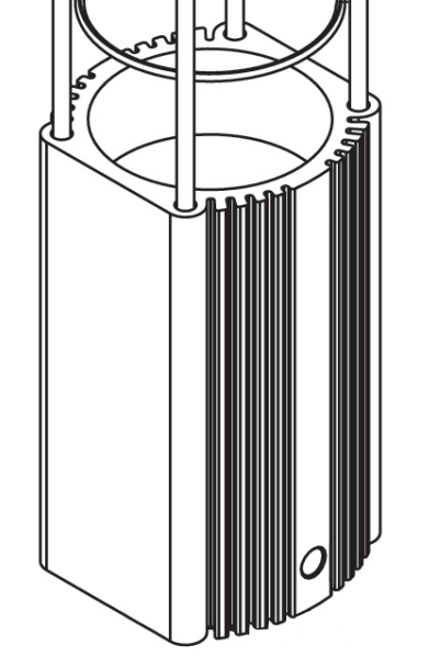 Balcrank Air Motor Upper Body for Panther HP Series Grease Pumps 832307