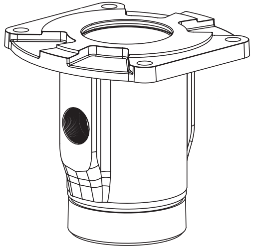 Balcrank Fluid Adapter for Panther 3:1 & Tiger 6:1 833035