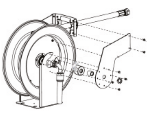 Balcrank Swivel with Seals for EV Reels 833267