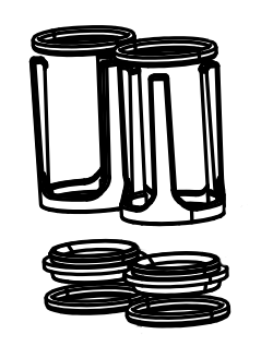 Balcrank Pump Service Kit Ball Seat/Seal/Cage for Aluminium/Mix CF15 833330