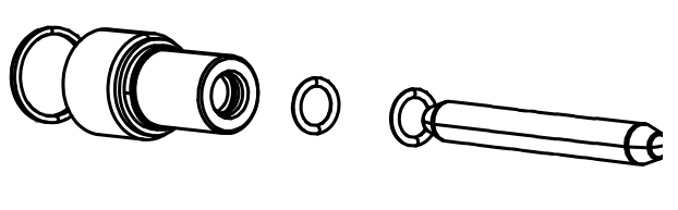 Balcrank Pump Service Kit Bushing/Seal/Push Rod for CF10 833336