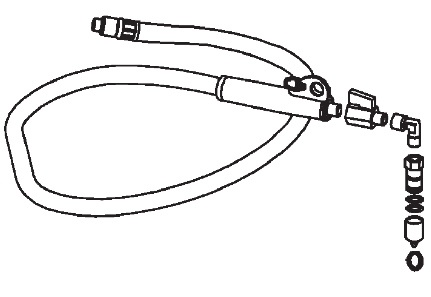 Balcrank Suction Hose Kit for 4140-056 & 4140-057 833452