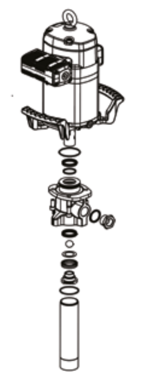 Balcrank Foot Valve Kit for Lion 450 3:1 & Lion 600 6:1 833509