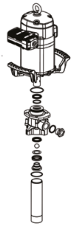 Balcrank Foot Valve Kit for Lion 450 6:1 & Lion 600 12:1 833510