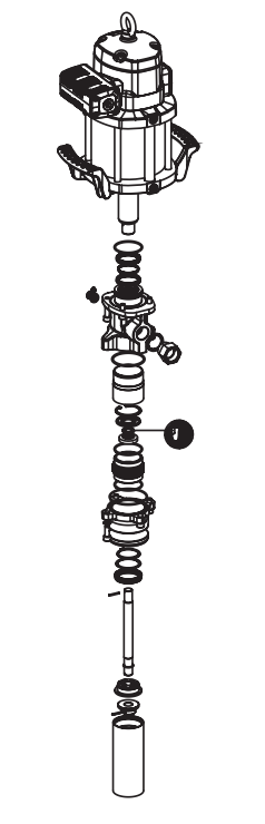 Balcrank Upper Valve Kit for Lion 600 12:1 Grease 833608
