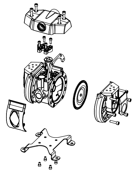 Balcrank Air Valve Kit Poly for CF10 & CF15 833732
