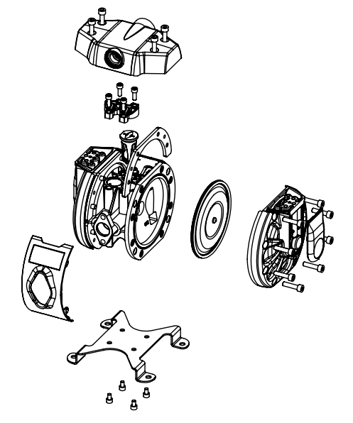 Balcrank Pump Service Kit Ball Seat/Seal/Cage Buna-N for CF30 833737