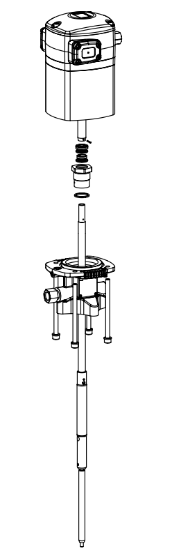 Balcrank Upper Valve Kit for Lion 350, 60:1 833875