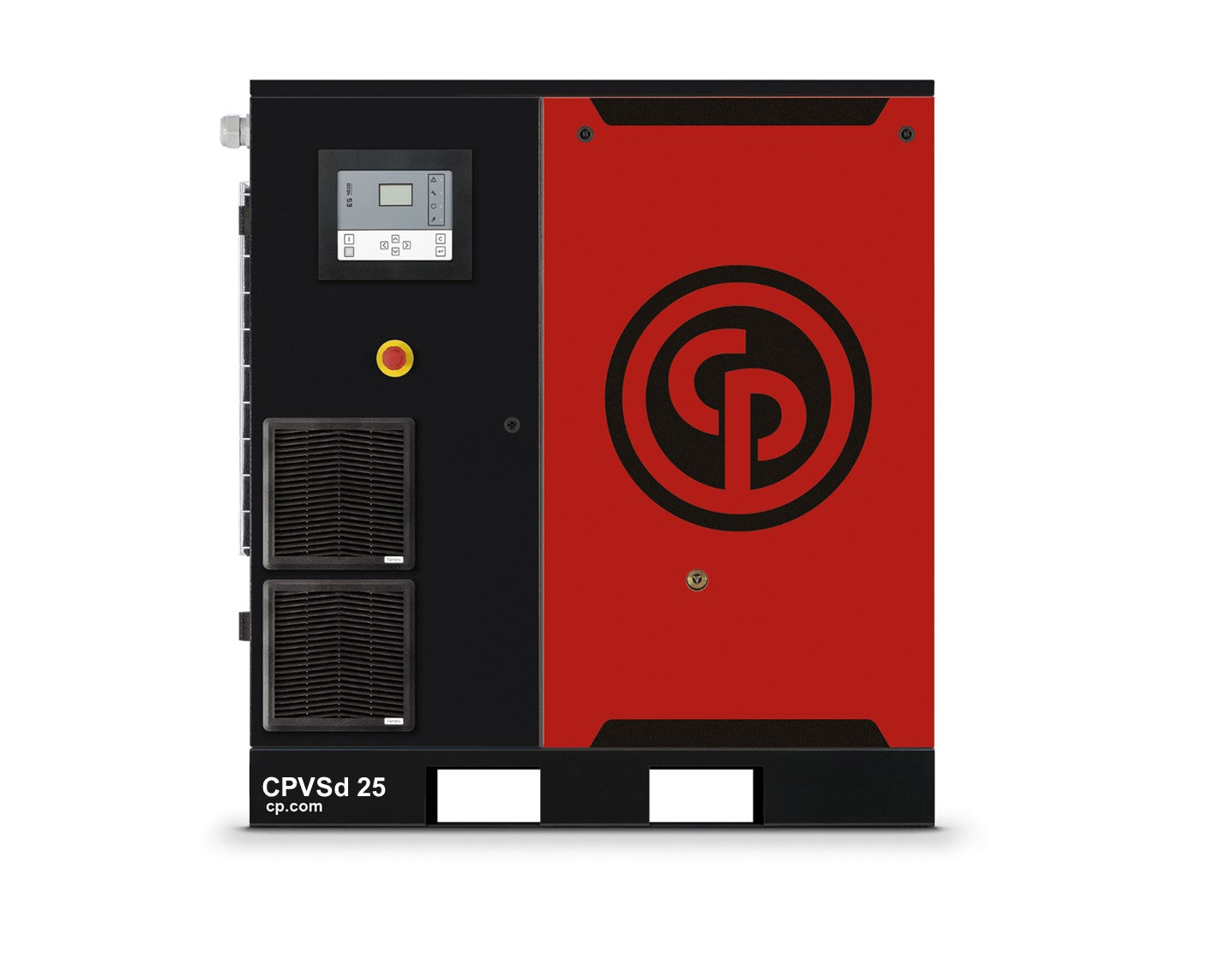 Chicago Pneumatic 25HP CPVSd Variable Speed Direct Drive Rotary Screw Air Compressor Base CPVSd 25 BM