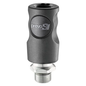 Prevost Male Safety Quick Coupler - prevoS1