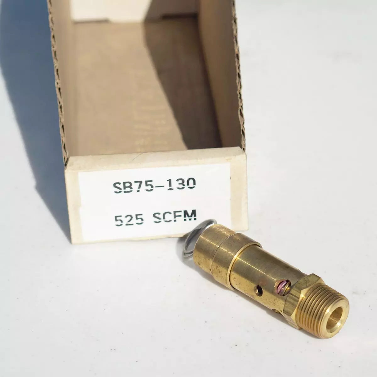 Midwest Control Pressure Relief Valve 130 PSI 525 SCFM SB75-130