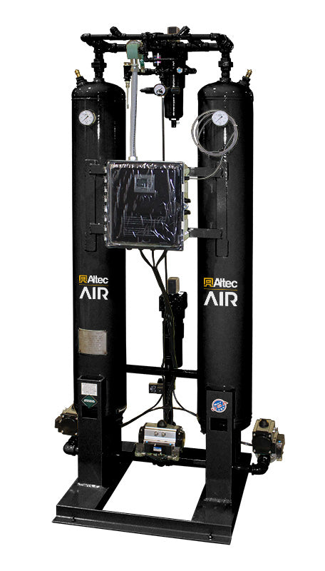 Altec AIR HHP Series High Pressure Heatless Regenerative Desiccant Air Dryer - 570 SCFM