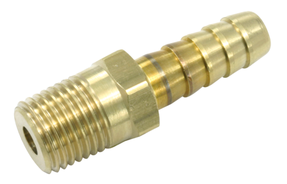 Prevost Brass Male Hose Barb