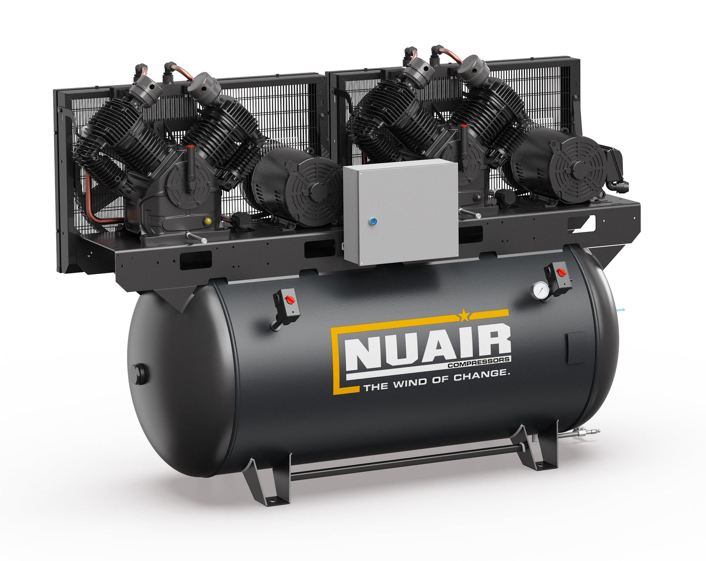 NUAIR Piston Compressor - Heavy Duty Range