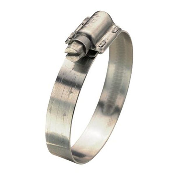 Prevost Solid Band Stainless Steel Worm Drive Clamp