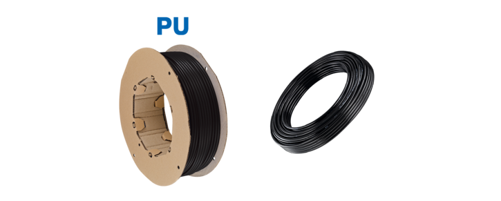 Prevost Polyurethane Black Ester Base Tubing - PUBK