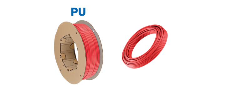 Prevost Polyurethane Red Ester Base Tubing - PURD