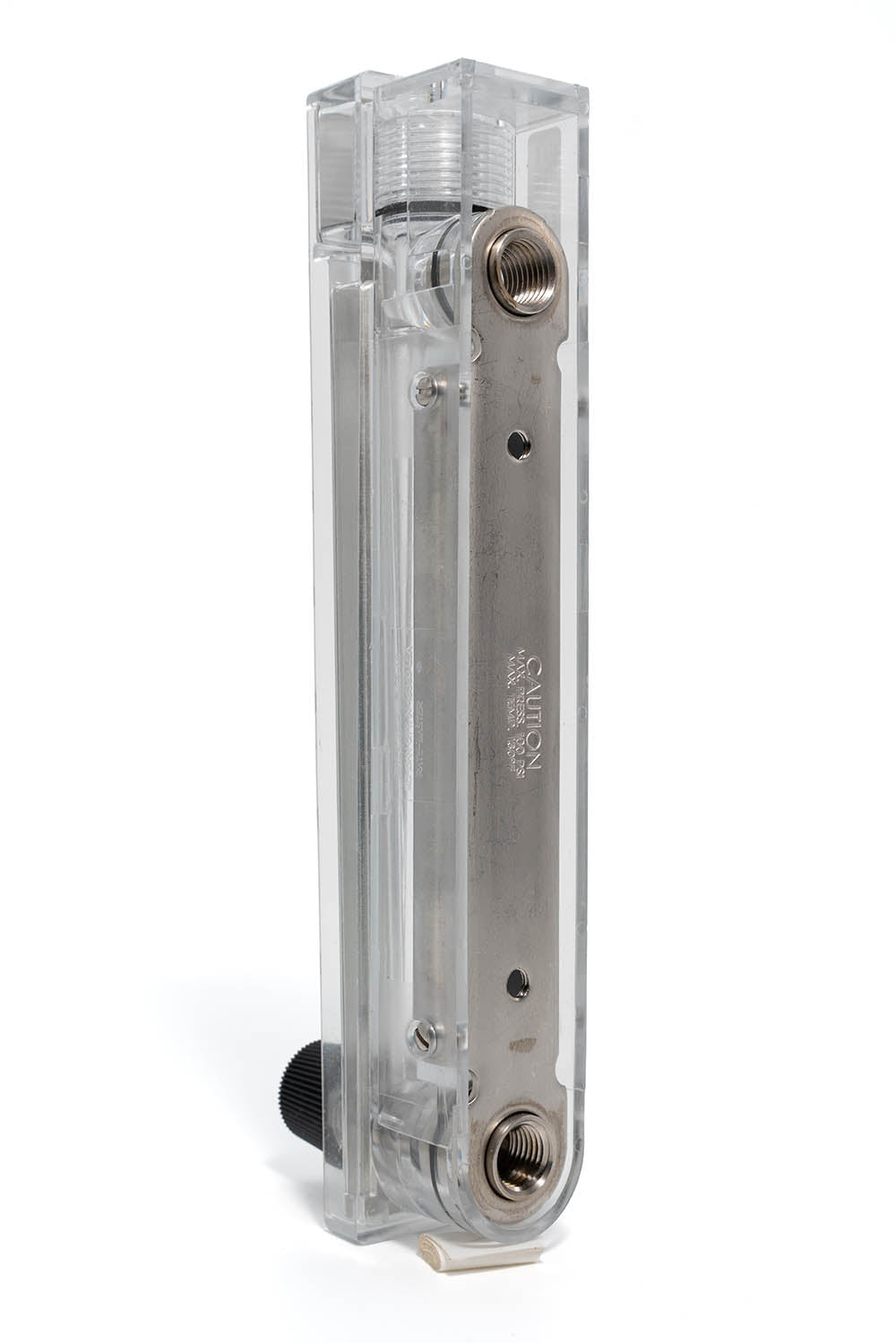 Dwyer Instruments Flow Meter Gauge 100 PSI RMB-57-SSV