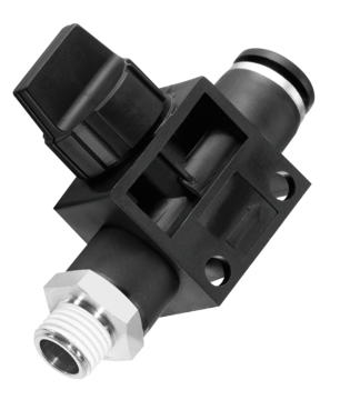 Prevost Male Thread/Tube Micro Valve Three Ways - RPS TR