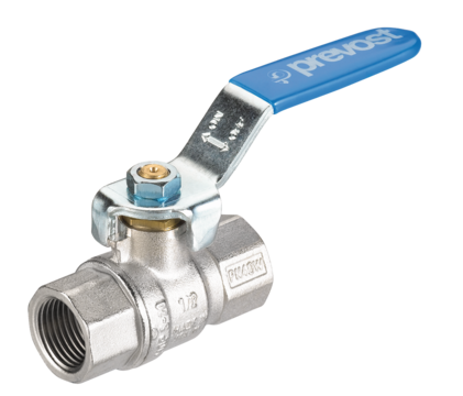 Prevost Full Flow Female Brass Ball Valve - RSI