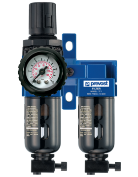 Prevost ALTO Micro Filter-Regulator with Wall Bracket - 2 Units - TB CSM