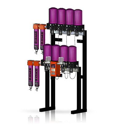 TSUNAMI Ultra Series Rail-Mounted Regenerative Dryer - 200 CFM (50HP)