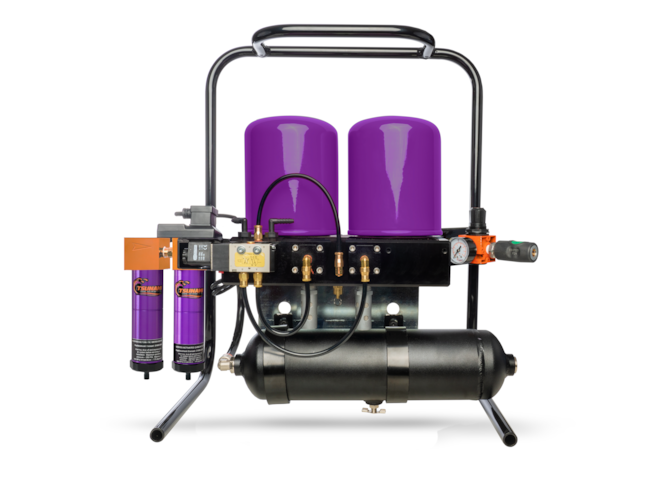 TSUNAMI Portable Pure-5T Regenerative Dryer - 15 CFM (5Hp) Regenerative Dryer with tank - 120v