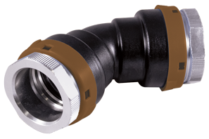 Unipipe OIL 45° Elbow - 1015 PSI