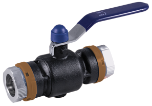 Unipipe OIL Ball Valve - Pipe x Pipe - 580 PSI