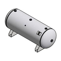 Chicago Pneumatic Air Receiver Horizontal 200Gal 200 PSIG T200H-200