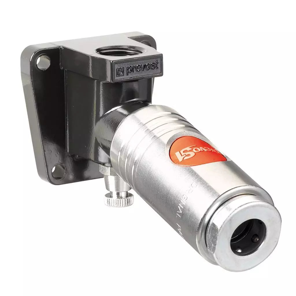 Prevost Inlet NPT female thread = 1/2" FNPT Outlet 1 coupling = USI 11