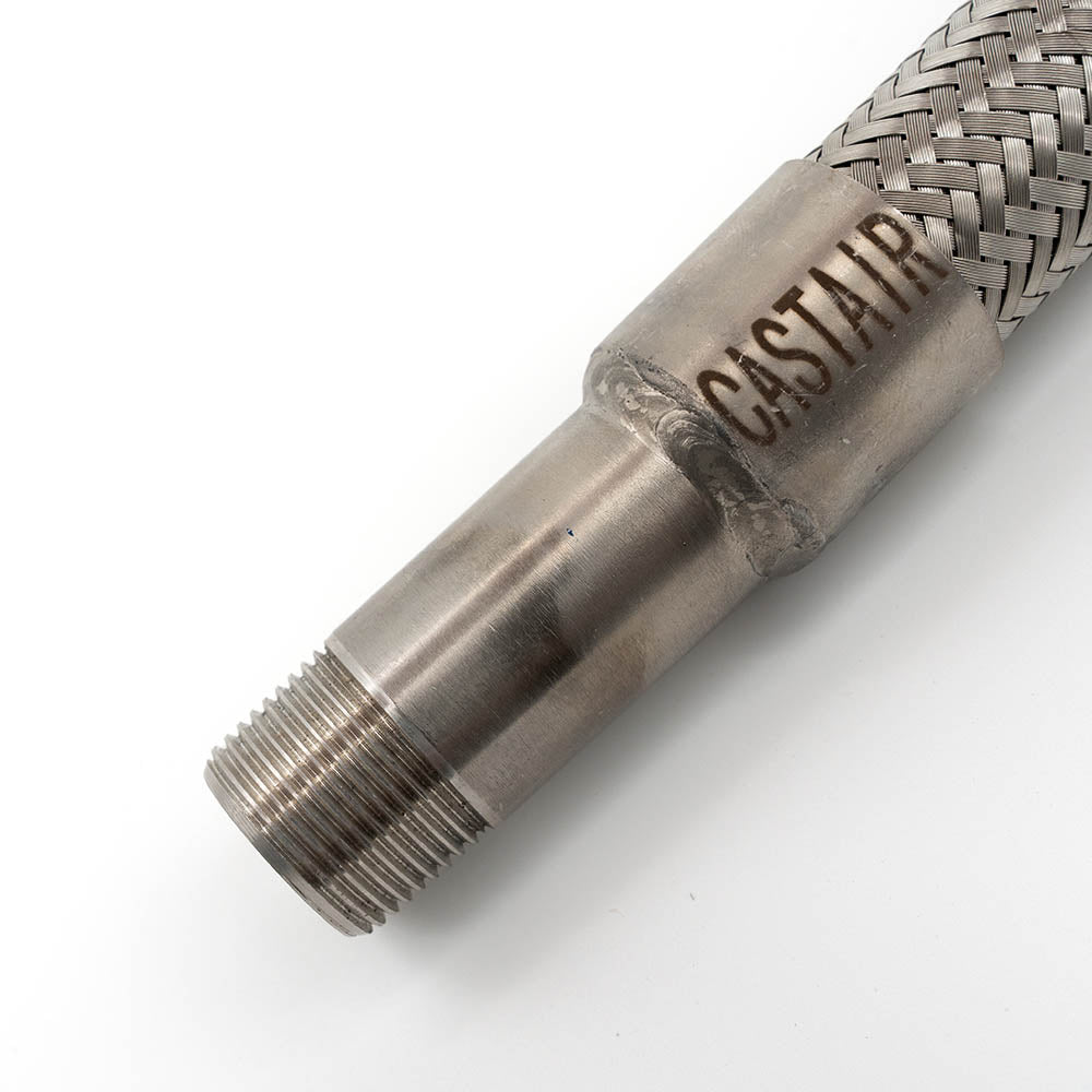 Castair 3/4"NPT Male x 18" Metal Flex Hose VA075