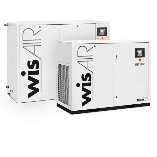 Chicago Pneumatic 25HP WIS WisAIR Oil Free Water Injected Rotary Screw Air Compressor with Dryer WIS25V D