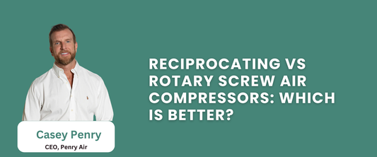 Reciprocating vs. Rotary Screw Air Compressors