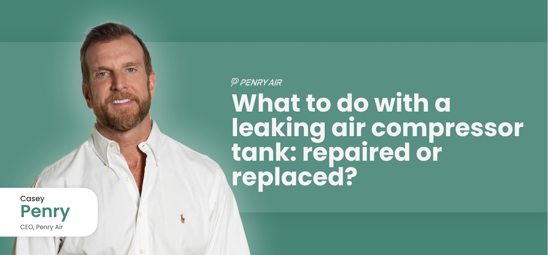 What to Do with a Leaking Air Compressor Tank: Repaired vs. Replaced