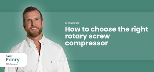 How to Choose the Right Rotary Screw Compressor