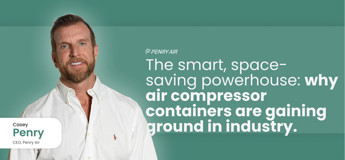 The Smart, Space-Saving Powerhouse: Why Air Compressor Containers Are Gaining Ground in Industry