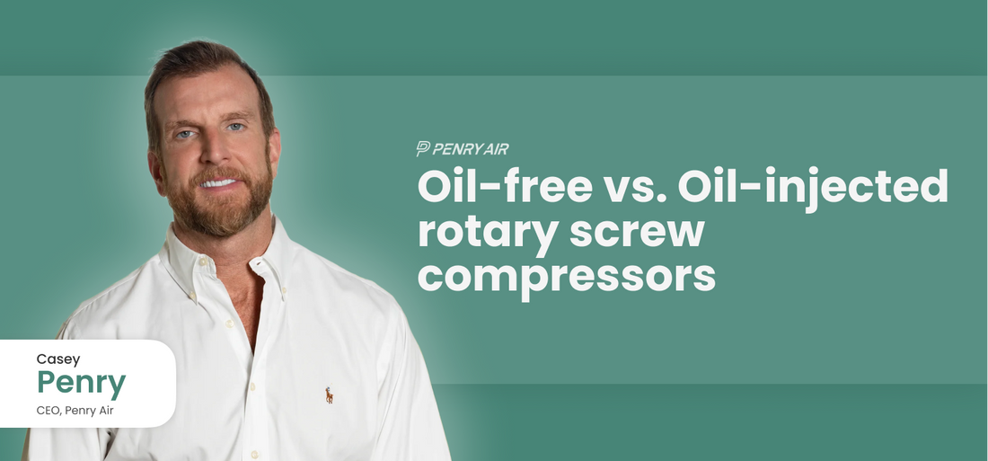 Oil-Free vs. Oil-Injected Rotary Screw Compressors: Full Comparison Guide
